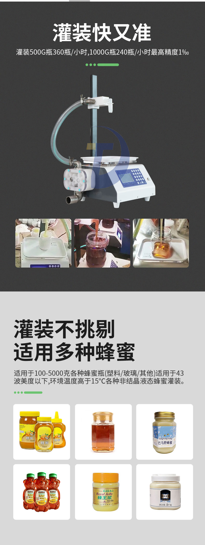 蜂蜜灌裝機(jī)五花八門該如何選擇？